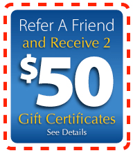 Zeracom's Refer-a-friend lets everone win.  